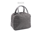 Termotaška svačinová s kapsou 22x18 cm