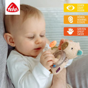 Kroužkové chrastítko capybara Baby Fehn