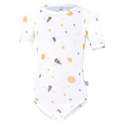 Body tenké tričko TISK KR Outlast®UV 50+ bílá čmeláci 