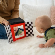 Wimmer látkové zrcátko Peek & Go Manhattan Toy