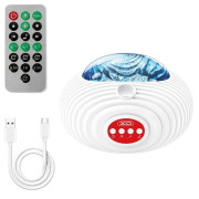 Projektor noční oblohy s reproduktorem XO YH12 hvězda a galaxie