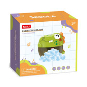 Interaktivní stroj na výrobu bublin do vany Dino