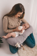Mušelínový polohovací polštář MiniRelax 140 cm Babymatex