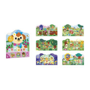 Samolepky Zahrada 7 předloh Janod