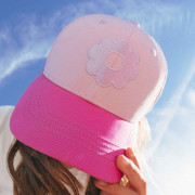 Baseball kšiltovka s UV ochranou KiETLA ICONIK Pink Flower