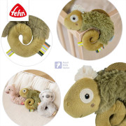 Měkký kroužek chameleon, Crazy Baby Fehn