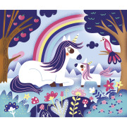 Kreativní sada Mini Jednorožci Vyškrabování a Lapač slunce Atelier Janod 