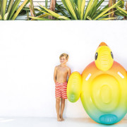 Nafukovací matrace kačenka 147x147cm Intex