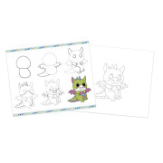 Atelier Step by step Kreativní sada Kreslení krok za krokem s fixy Janod