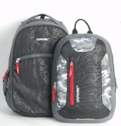 Školní batoh 2v1 HADER Grey