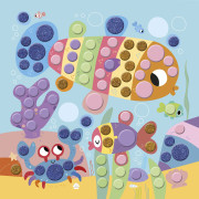 My arts&crafts Mini Kulaté nálepky Pejsek a kamarádi od 3 let Janod