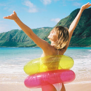 Kruh 76 cm transparentní