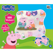 555 samolepek Prasátko Peppa