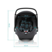 Autosedačka Baby-Safe iSense (0-13 kg)