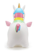 Zvířátko skákací – bílý jednorožec