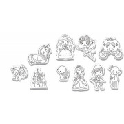 Pěnová razítka Princezny a víly Créa Lign