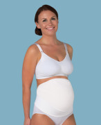 Těhotenský podpůrný pás přes bříško - nastavitelný - bílý