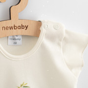 Kojenecké šaty z organické bavlny s krátkým rukávem New Baby Olivy