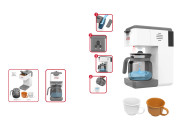 Kávovar s konvicí a tekoucí vodou 20 cm