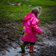 Dětské holínky Krteček růžové Pidilidi