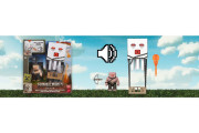 Minecraft movie akční figurka blast attack ghast 25 cm