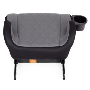 Dětský podsedák do auta ISOFIX i-Size s držákem na nápoje, pro výšku 125–150 cm šedý
