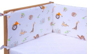 Mantinel do postýlky 4dílný Gona 180 x 30 cm Scarlett
