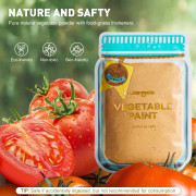 Prstové přírodní barvy v prášku 6 ks