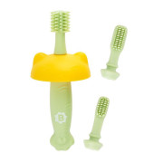 Silikonový zubní kartáček 3 v 1 Badabulle
