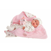 Novorozeně NACIDA 80110 - realistické miminko 40 cm