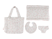 Přebalovací taška pro panenky Soft Flowers Little Dutch