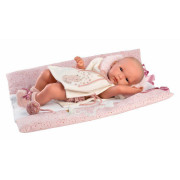 New Born holčička 63544 Llorens - realistická panenka miminko - 35 cm