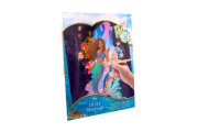 Kniha omalovánek a vyškrabávacích obrázků Malá mořská víla