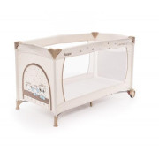 Cestovní postýlka ZOPA Camping 2 - ANIMAL BEIGE - BEZ ORIGINÁLNÍ KRABICE