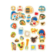 Kvído - Samolepkování: Koníci Trefl