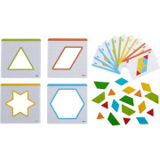 Hra na prostorové uspořádání Origami Tvary s předlohami Haba