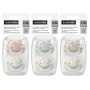 Dudlík SX Pro fyziologický Birdies 6/18 m 2 ks Suavinex