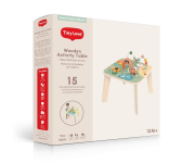 Stolek s aktivitami dřevěný Farmers Funday Tiny Love