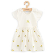 Kojenecké šaty z organické bavlny s krátkým rukávem New Baby Olivy