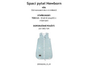 Spací pytel Newborn Vintage Sleepee
