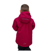 Dětská zimní softshellová bunda s beránkem Red Esito 