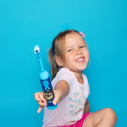 Oscilační zubní kartáček Tlapková patrola