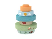 Nasazovací kroužky dřevěné Farmers Funday Tiny Love