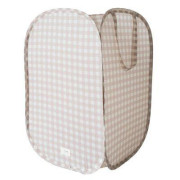 Skládací úložný koš Recycled Gingham Beige 3 SPROUTS S