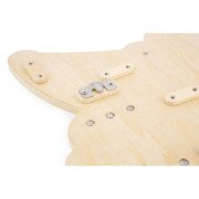 Dřevěná motorická deska s aktivitami Krokodýl Tropik Janod 