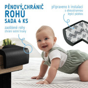 Ochrana rohů a hran pěnová sada 4 ks Sipo