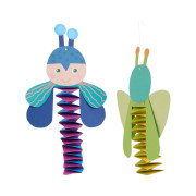 Kreativní sada První skládání Broučci a Motýli závěsná dekorace Craft Kit Haba