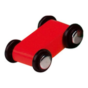 Autodráha dřevěná s autíčky 4 ks