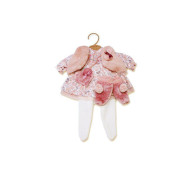 Obleček pro panenku velikosti 35 cm Llorens 5dílný růžový