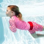 UV tričko s dlouhým rukávem do vody Strawberry Field